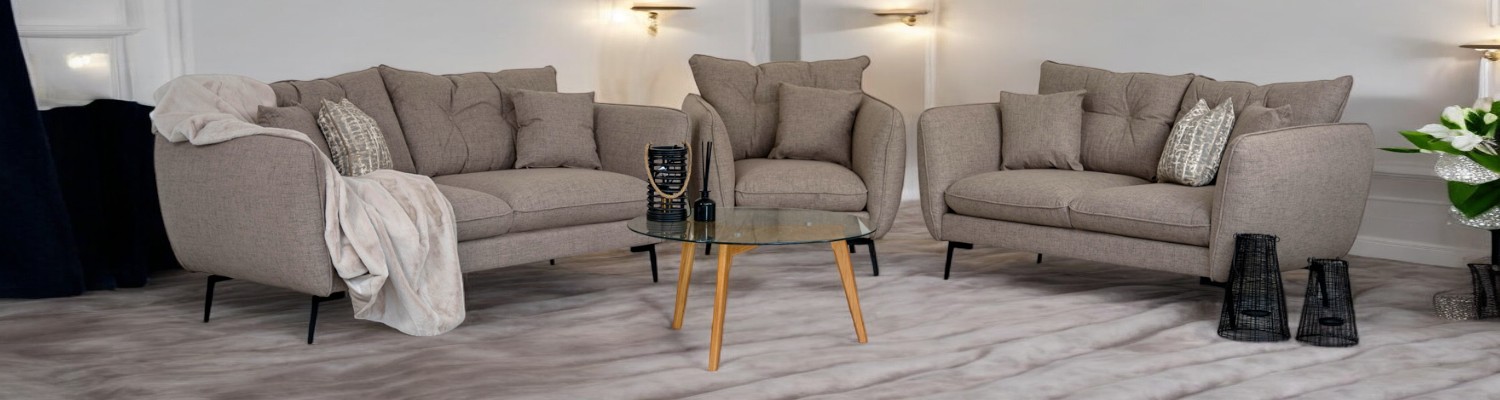 Athena Classic Fabric Sofa Range