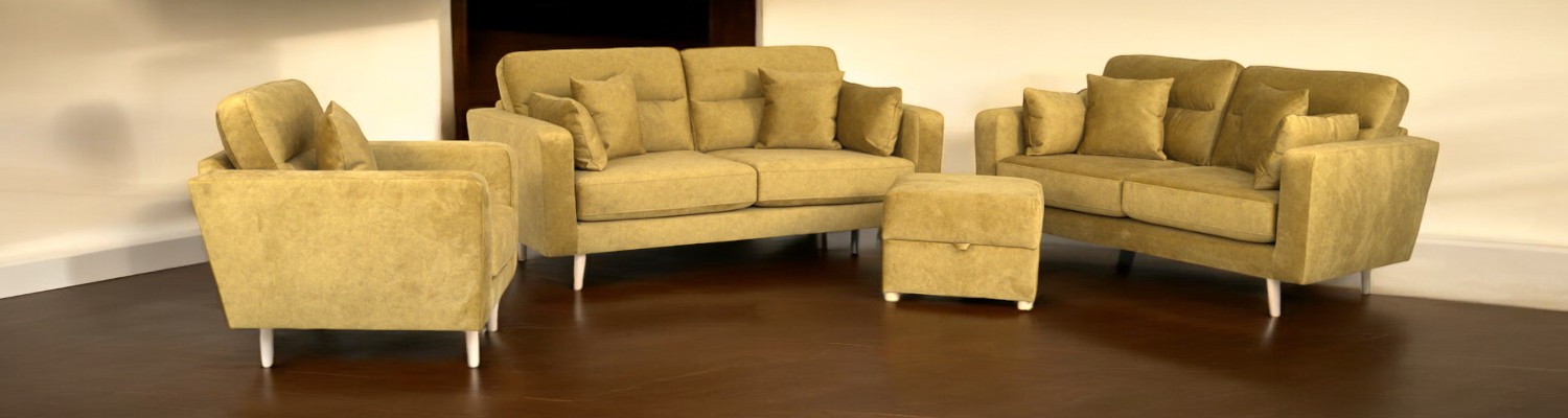 Willow Modern Classic Fabric Sofa Range Willow Modern Classic Fabric Sofa Range