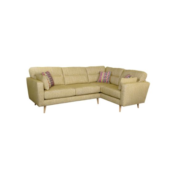 Willow Modern Classic Fabric Sofa Range 2 Corner 1 Wide Choice Colour + Fabric