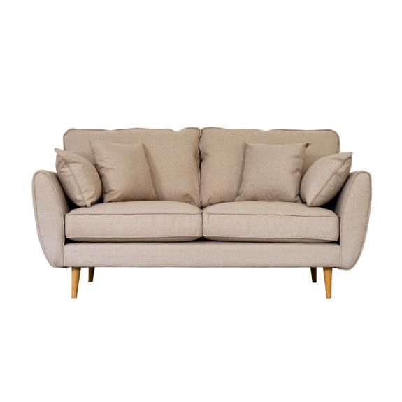 Paige Modern Classic Fabric Sofa Range 2 Seater Wide Choice Colour + Fabric