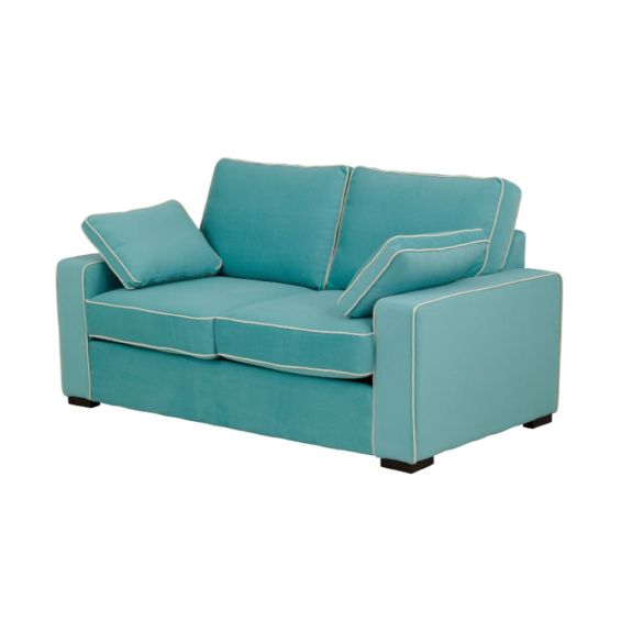 Reed Modern Fabric Sofa Range 2 Seater Bed Settee Wide Choice Colour & Fabric