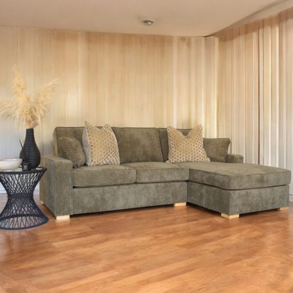 Reed Modern Fabric Sofa Range 2 Corner Chaise Wide Colour & Fabric