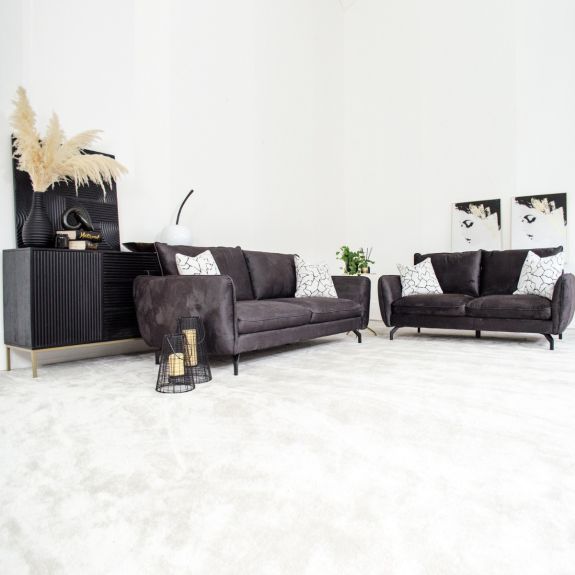 Florence Contemporary Fabric Sofa Range 3 & 2 Set Wide Choice Colour & Fabric