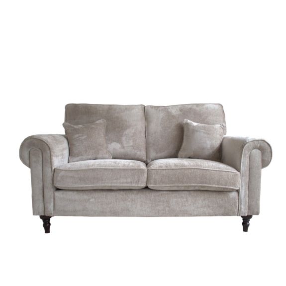 Countess Traditional Fabric Sofa Range 2 Seater Wide Choice Colour + Fabric
