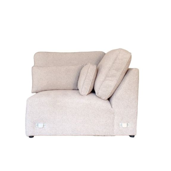 Lux Modular Sofa Range Corner section Wide Choice Colour & Fabric