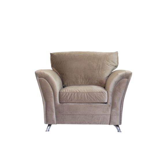 Monroe Sofa Range Classic Fabric Armchair Wide Choice Of Colour