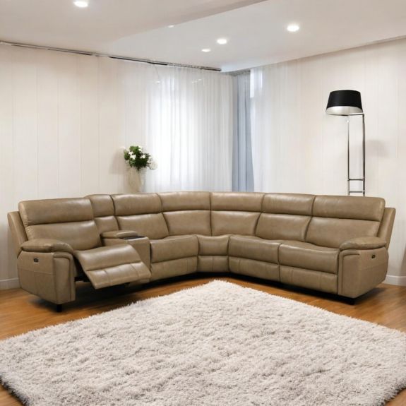 Hampshire Corner Leather Power Recliner Range