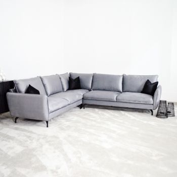 Florence Contemporary Fabric Sofa Range 3 Corner 3 Wide Choice Colour & Fabric