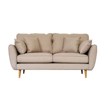 Paige Modern Classic Fabric Sofa Range 2 Seater Wide Choice Colour + Fabric