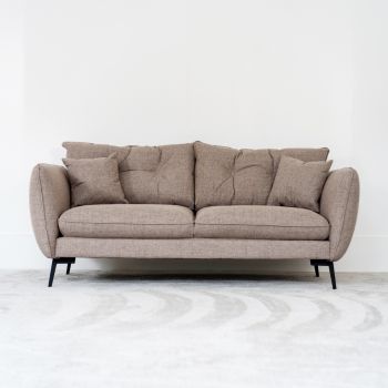 Athena Classic Fabric Sofa Range 3 Seater Wide Choice Colour + Fabric