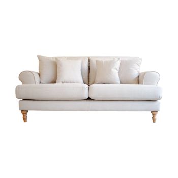 Jasper Traditional Fabric Sofa Range 2 Seater Wide Choice Colour & Fabric
