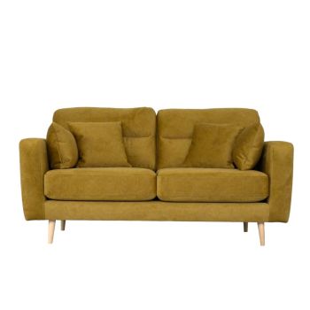 Willow Modern Classic Fabric Sofa Range 3 Seater Wide Choice Colour + Fabric