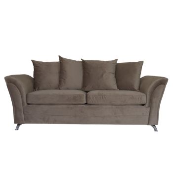 Monroe Sofa Range Classic Fabric 3 Seater Wide Choice Of Colour