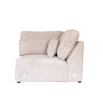 Lux Modular Sofa Range Corner section Wide Choice Colour & Fabric
