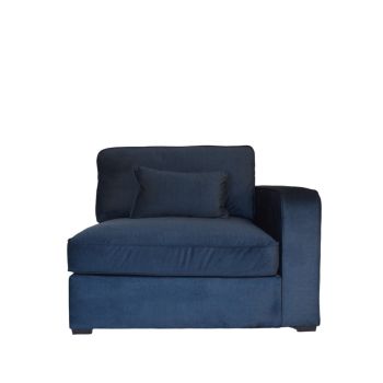 Coco Luxury Modular Fabric Sofa Range Deep Seatpad RHF Arm Section Wide Choice Colour & Fabric